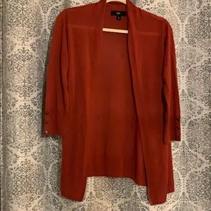 Burnt orange cardigan